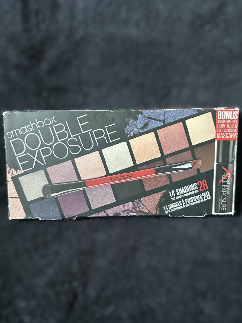 Smashbox Double Exposure palette w/ Bonus Mascara BRUSH NOT INCLUDED